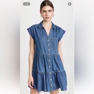 Veronica Beard Blue Denim Dress